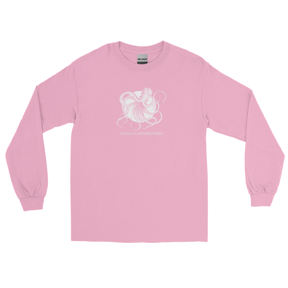 LITTLE CLOUD RECORDS 'OCTOPUS' LONG SLEEVE T-SHIRT DESIGNED BY BRETT SAVAGE
