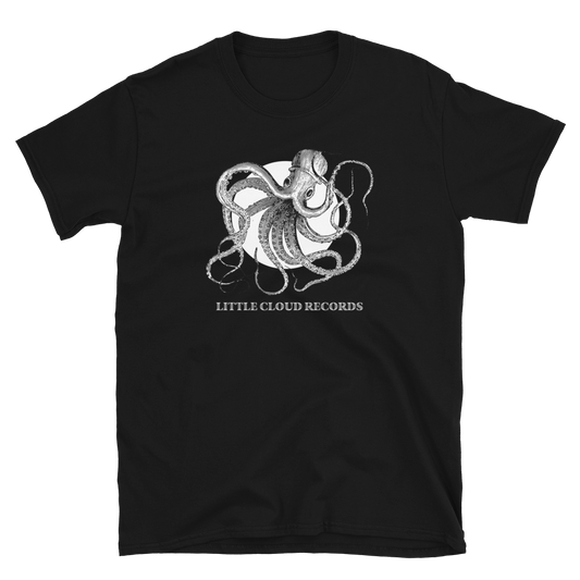 LITTLE CLOUD RECORDS 'OCTOPUS' T-SHIRT DESIGNED BY BRETT SAVAGE