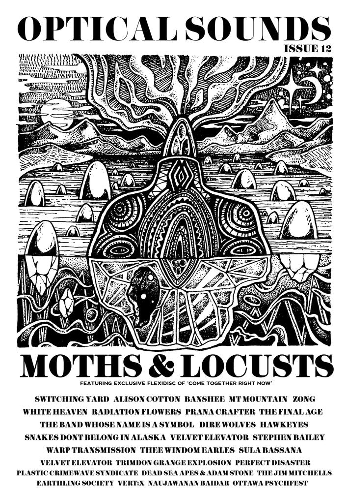 Optical Sounds #12 with Moths and Locusts Flexi. 76 Pages PDF edition also available