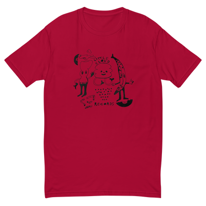 Little Cloud Records "Cartoon" Short Sleeve T-shirt (Designed by Joe Werner of Muun Bato)