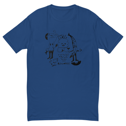 Little Cloud Records "Cartoon" Short Sleeve T-shirt (Designed by Joe Werner of Muun Bato)