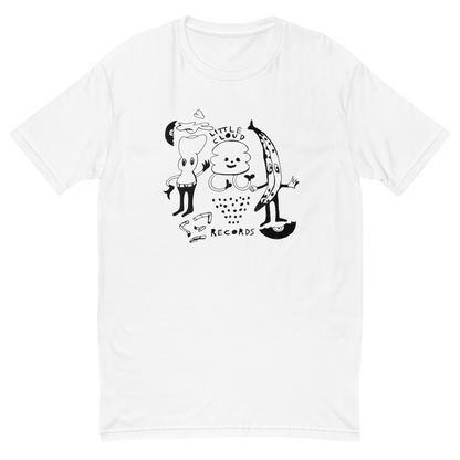 Little Cloud Records "Cartoon" Short Sleeve T-shirt (Designed by Joe Werner of Muun Bato)