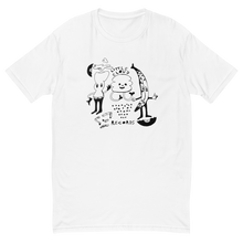 Little Cloud Records "Cartoon" Short Sleeve T-shirt (Designed by Joe Werner of Muun Bato)