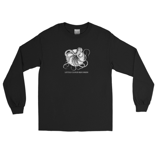 LITTLE CLOUD RECORDS 'OCTOPUS' LONG SLEEVE T-SHIRT DESIGNED BY BRETT SAVAGE