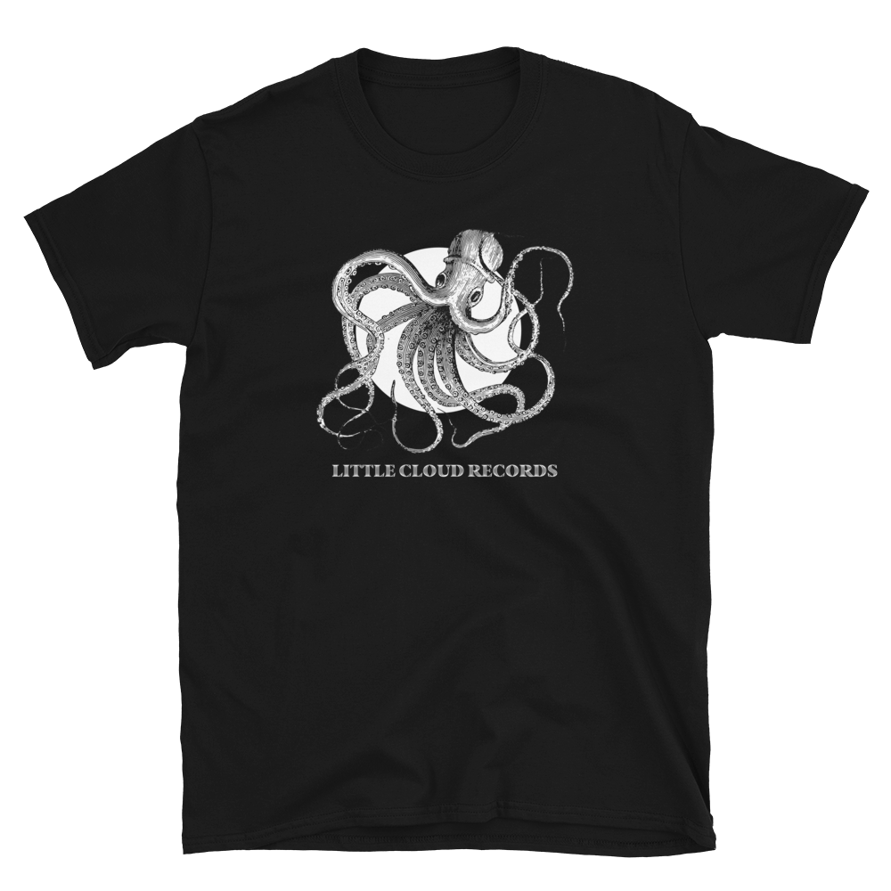 LITTLE CLOUD RECORDS 'OCTOPUS' T-SHIRT DESIGNED BY BRETT SAVAGE